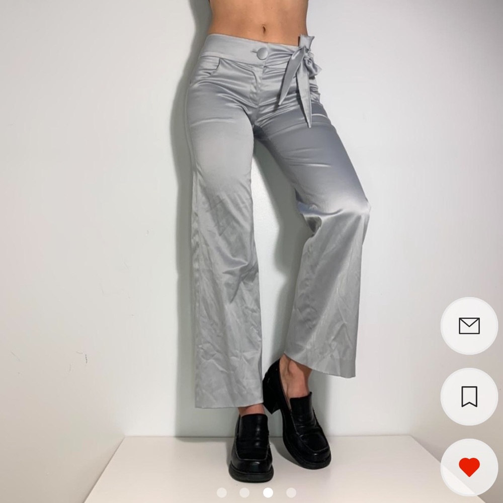 Vintage Satin Pants 2